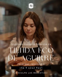 Teléfono Provisorio Fco Aguirre ‪+56 9 4242 9441‬